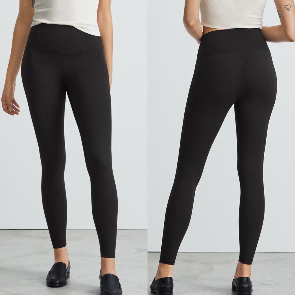 Everlane the performance 24/7 leggings in‎ black, 7/8